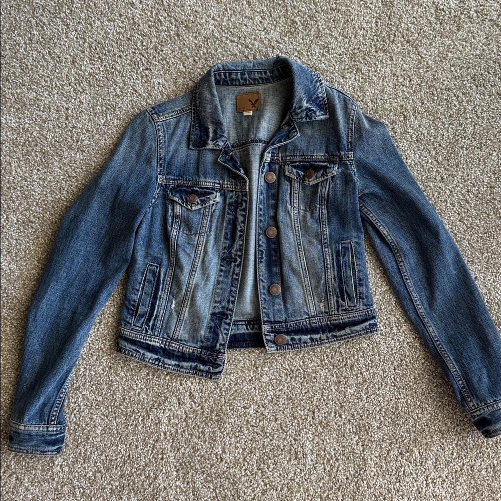 American Eagle Blue Denim Jacket